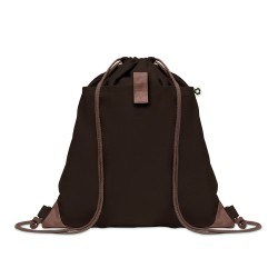 Mochila de cuerdas de algodón reciclado Panda Bag