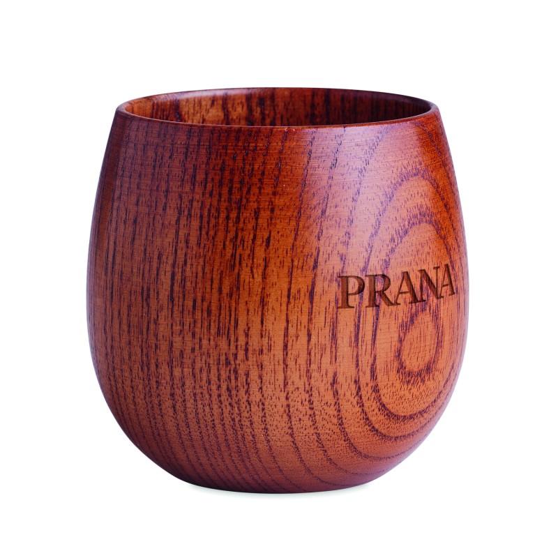 Vaso de madera de roble Ovalis 250 ml