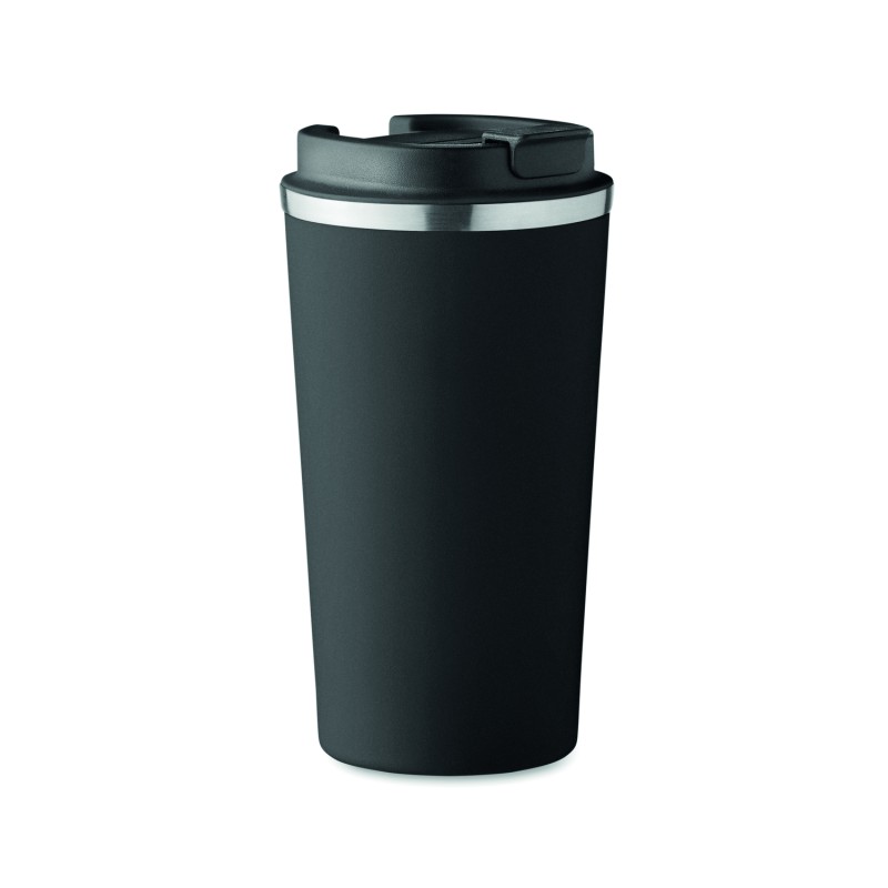 Vaso de doble pared de acero reciclado Brace + 510 ml