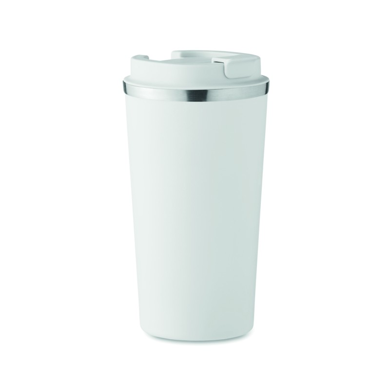 Vaso de doble pared de acero reciclado Brace + 510 ml