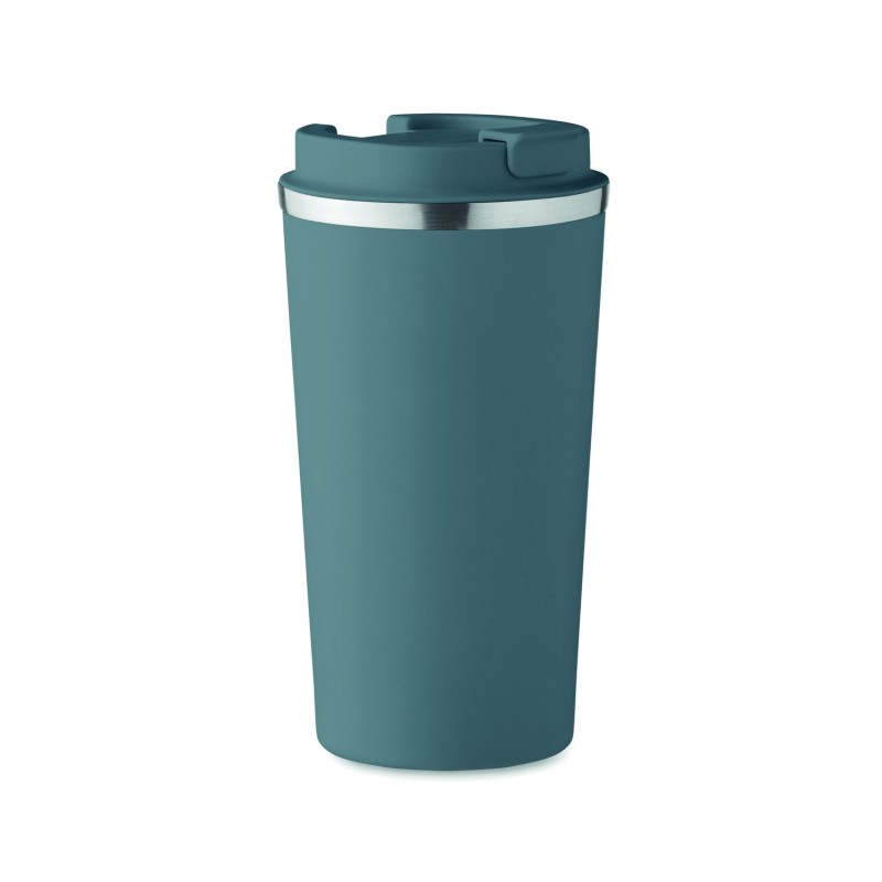 Vaso de doble pared de acero reciclado Brace + 510 ml