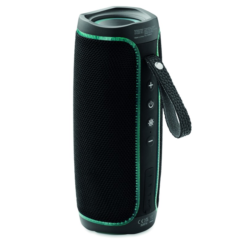Altavoz inalámbrico IPX4 con luz LED Dima
