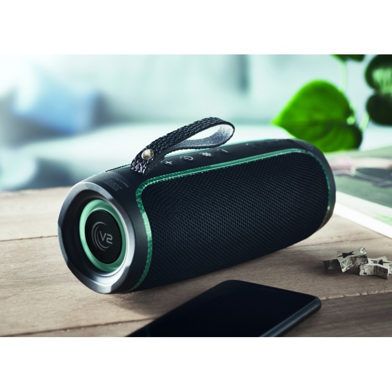 Altavoz inalámbrico IPX4 con luz LED Dima