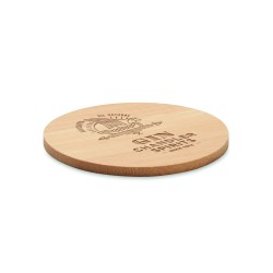 Posavasos redondo de bambú Bayin