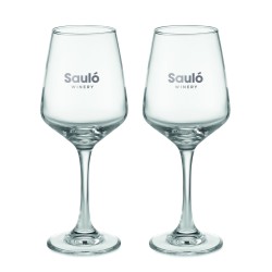 Juego de 2 copas de vino Cheers 400 ml