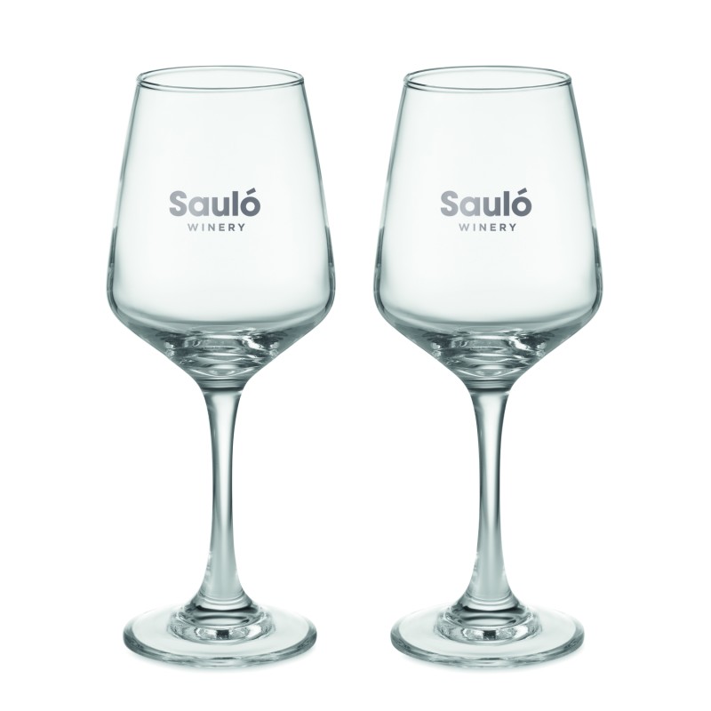 Juego de 2 copas de vino Cheers 400 ml