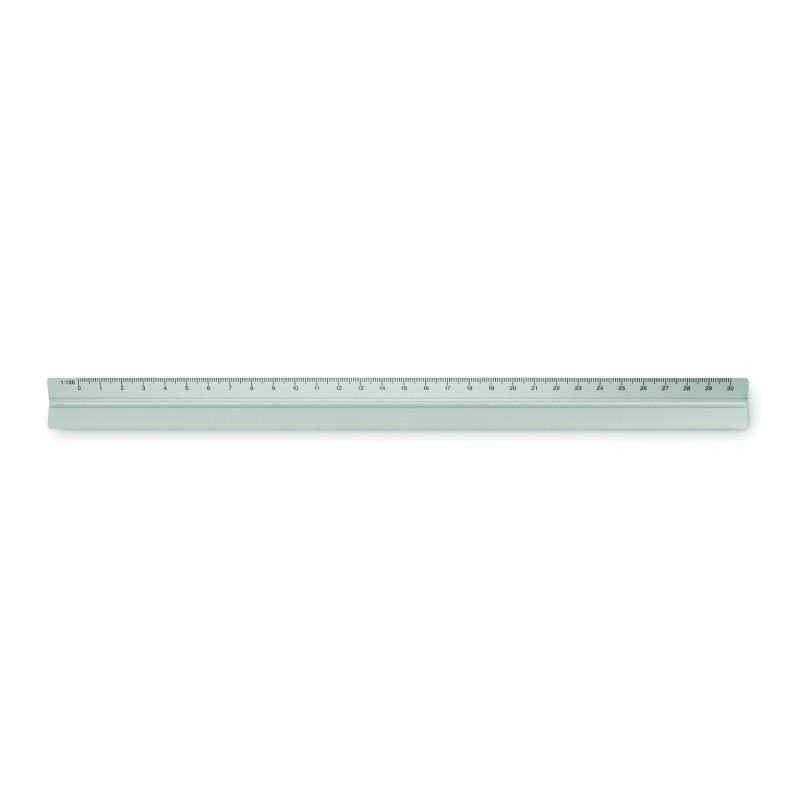 Regla triangular de aluminio Tria 30 cm