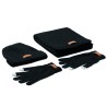 Set de invierno de RPET con gorro, bufanda y guantes Denali