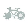 Multiherramienta con forma de bicicleta Bitool
