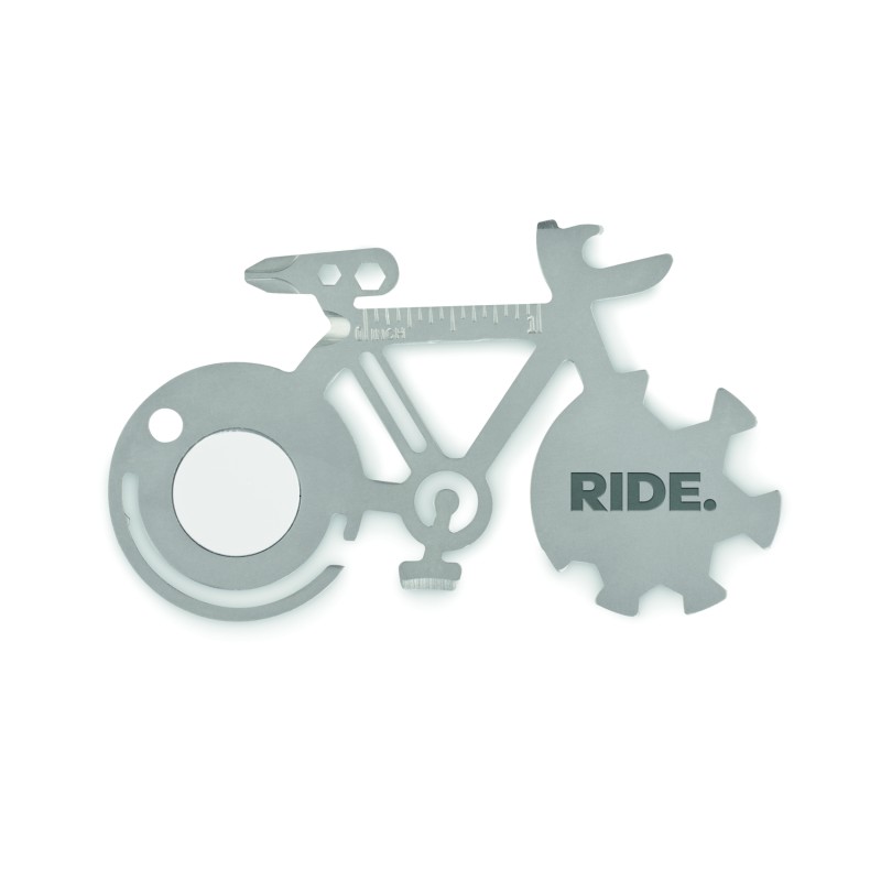 Multiherramienta con forma de bicicleta Bitool