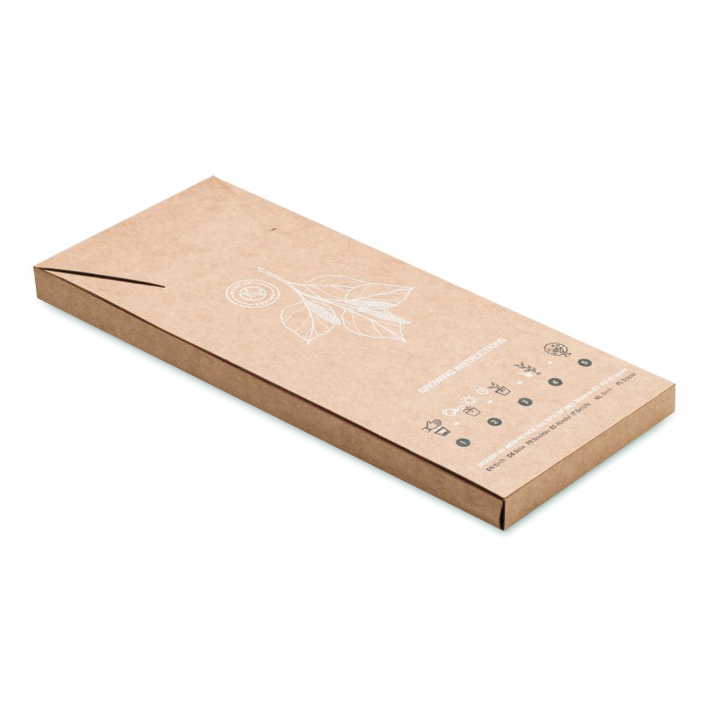 Soporte de móvil de madera con semillas Grouw Stand