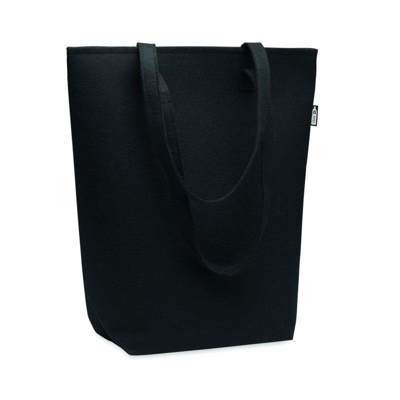 Bolsa de fieltro RPET Nata