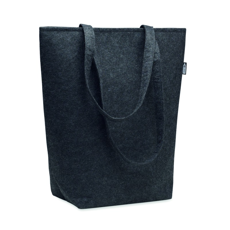 Bolsa de fieltro RPET Nata