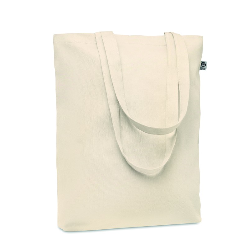 Bolsa de canvas orgánico con fuelle Rassa+
