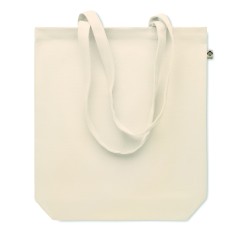 Bolsa de canvas orgánico con fuelle Rassa+