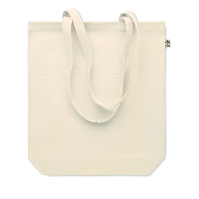 Bolsa de canvas orgánico con fuelle Rassa+