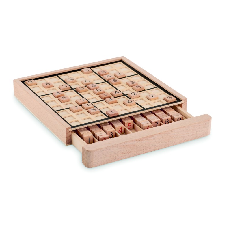 Juego de mesa sudoku de madera Sudoku