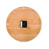 Reloj de pared redondo de bambú Esfere