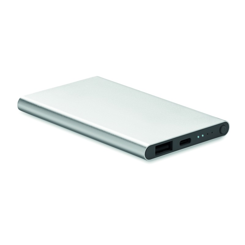 Powerbank de aluminio reciclado Powerflat C 4000 mAh
