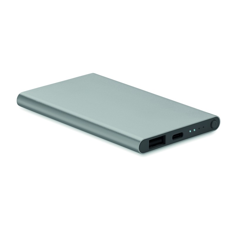 Powerbank de aluminio reciclado Powerflat C 4000 mAh