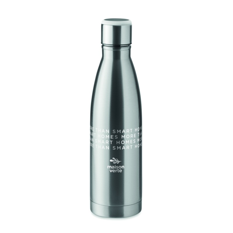 Botella de acero con recordatorio de hidratación Dereo 500 ml