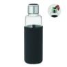 Botella de vidrio con recordatorio de hidratación Inder 500 ml