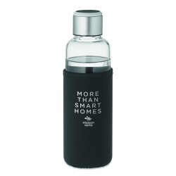 Botella de vidrio con recordatorio de hidratación Inder 500 ml
