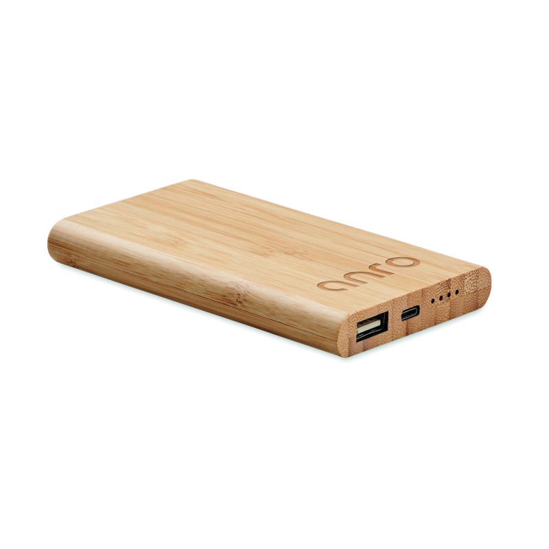 Powerbank de bambú Arenapower C 4000 mAh
