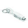 Llavero con cable de carga 4 en 1 Key C