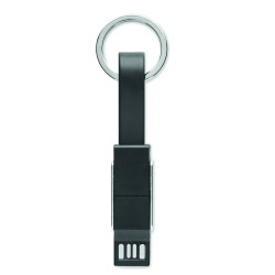 Llavero con cable de carga 4 en 1 Key C