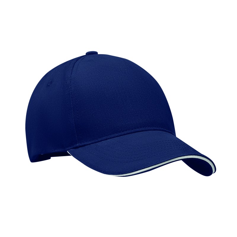 Gorra de béisbol de algodón de 5 paneles Long Beach Singa