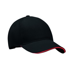 Gorra de béisbol de algodón de 5 paneles Long Beach Singa