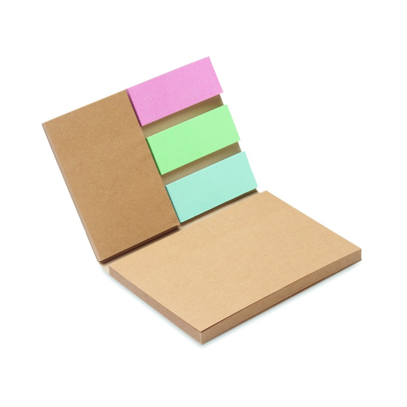 Bloc de notas adhesivas de papel reciclado Maui