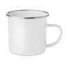 Taza esmaltada para sublimación Plateado 350 ml