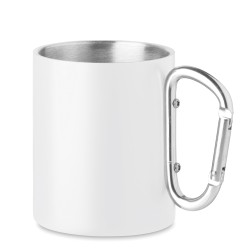 Taza de metal esmaltada con...
