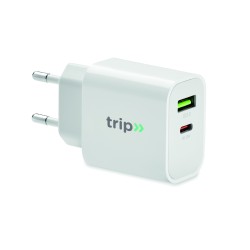 Cargador USB de pared de 2 puertos Port 18W