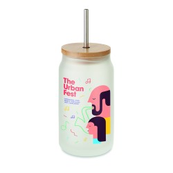 Tarro de cristal para sublimación Jarblim 400 ml