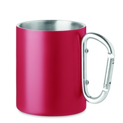 Taza de acero de doble pared con mosquetón Trumba 300 ml
