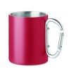Taza de acero de doble pared con mosquetón Trumba 300 ml