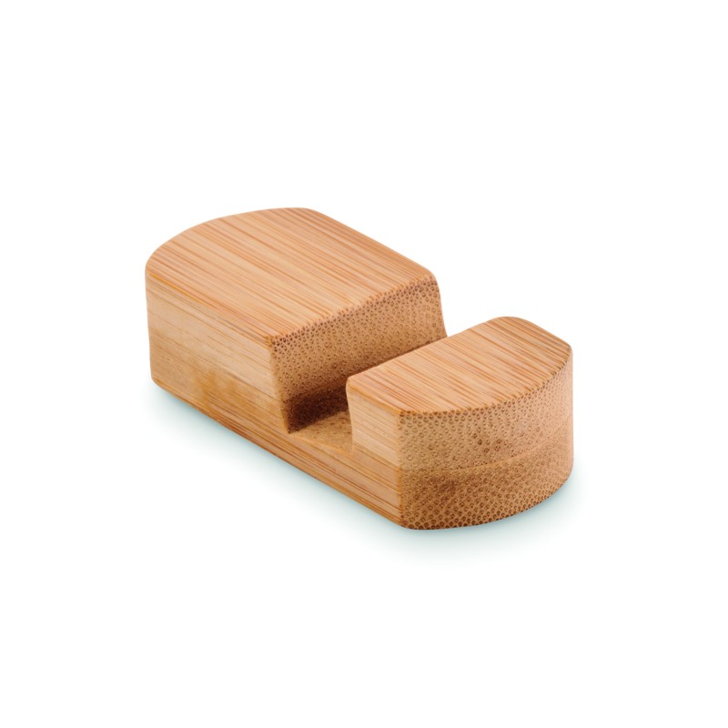 Mini soporte de móvil de bambú Poy