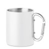 Taza de acero de doble pared con mosquetón Trumba 300 ml