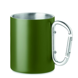 Taza de acero de doble pared con mosquetón Trumba 300 ml
