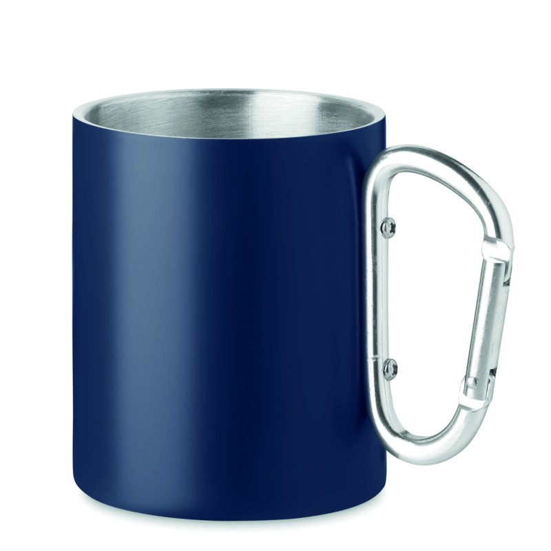 Taza de acero de doble pared con mosquetón Trumba 300 ml