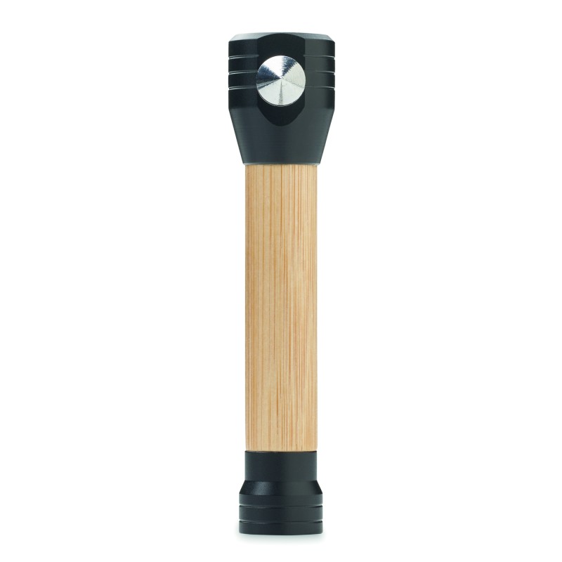 Linterna de bambú con martillo de emergencia Lustre