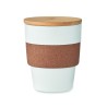Vaso de PP con funda de corcho Galao 300 ml
