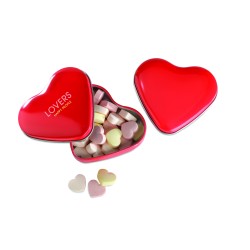 Caja de caramelos con forma de corazón Lovemint