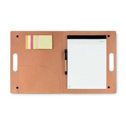 Carpeta de cart&oacute;n con bloc...