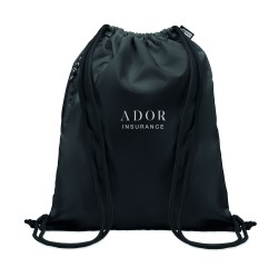 Mochila de cuerdas grande de RPET Night