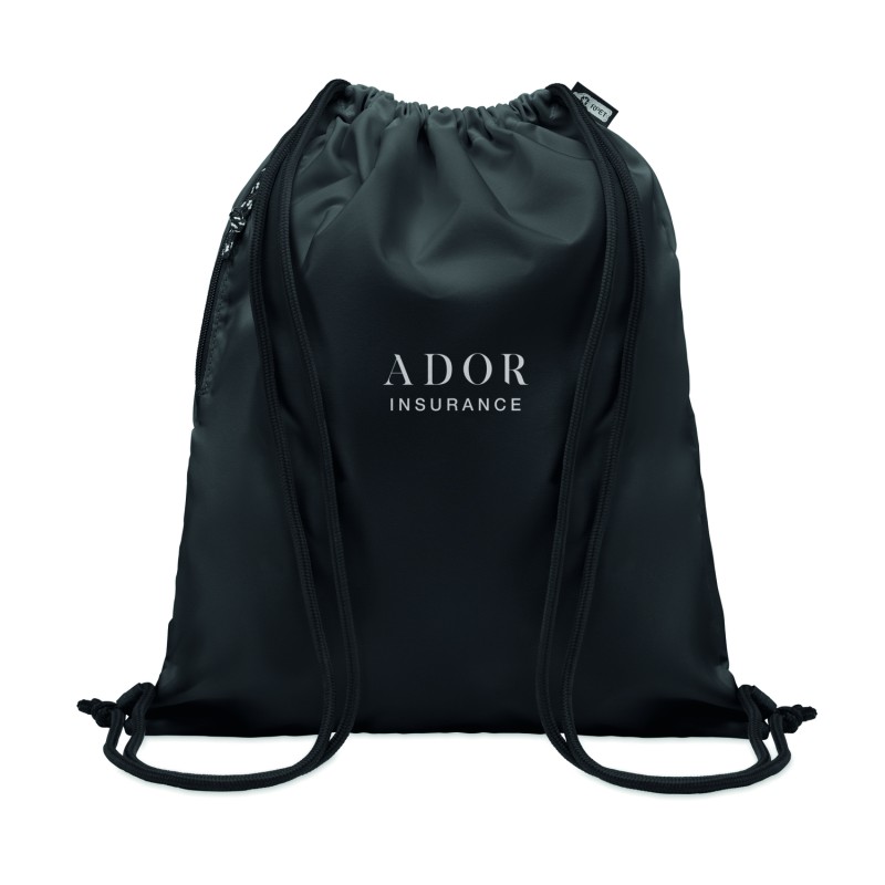 Mochila de cuerdas grande de RPET Night