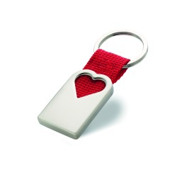 Llavero de metal con forma...